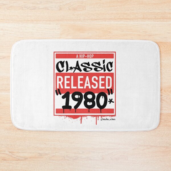 Item preview, 1980 Hip Hop born year artwork for all old school Hip Hop lovers. designed and sold by studioochee03.