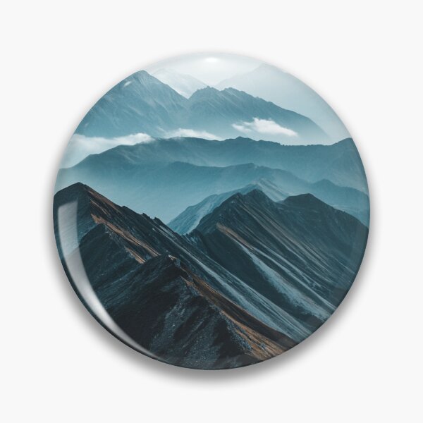 Item preview, Mountains Landscape Wall Art designed and sold by NicolasGlowArt.