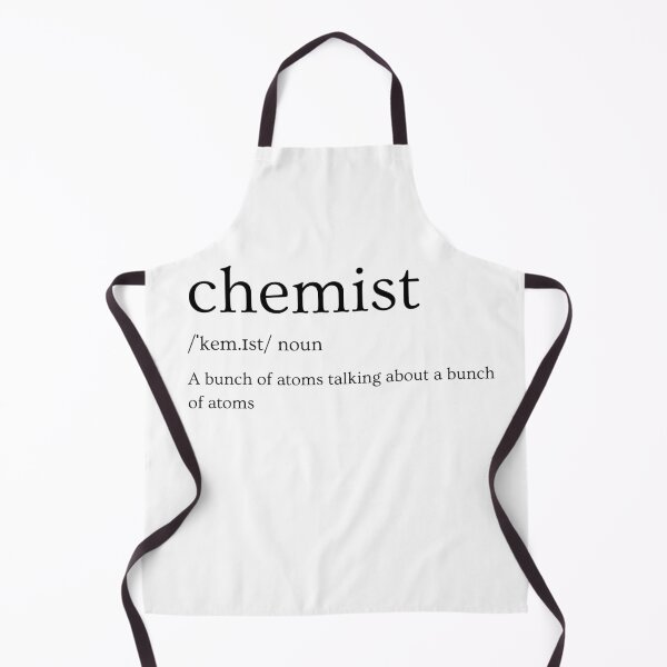 Item preview, Definition of Chemist: a bunch of atoms talking about a bunch of atoms, funny chemistry designed and sold by NoetherSym.