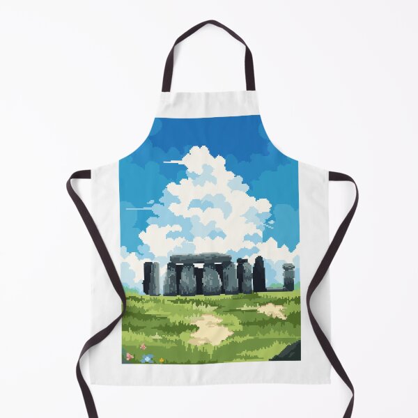 Item preview, Stone Henge Pixel Art Scenery designed and sold by Ekira Pop Pixel.