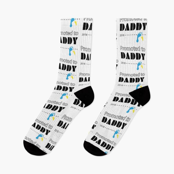 Item preview, Promoted to Daddy 2018 Funny New Dad  designed and sold by IcArtsyOrigin8.