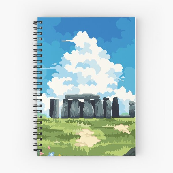 Item preview, Stone Henge Pixel Art Scenery designed and sold by Ekira Pop Pixel.