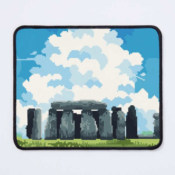 Item preview, Stone Henge Pixel Art Scenery designed and sold by Ekira Pop Pixel.