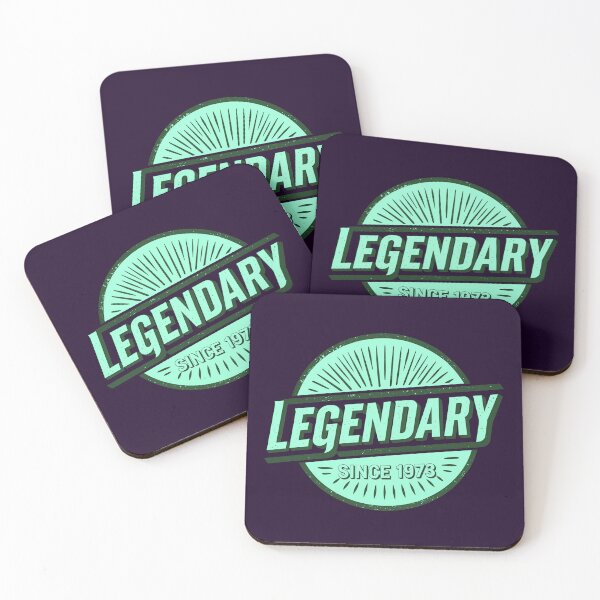Item preview, Legendary Since 1973 Cool Birthday Quote designed and sold by TheArtOfPat.
