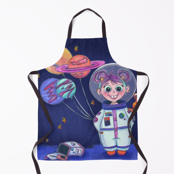 Item preview, Space Girl Eloise designed and sold by @ south_beach_doodles.