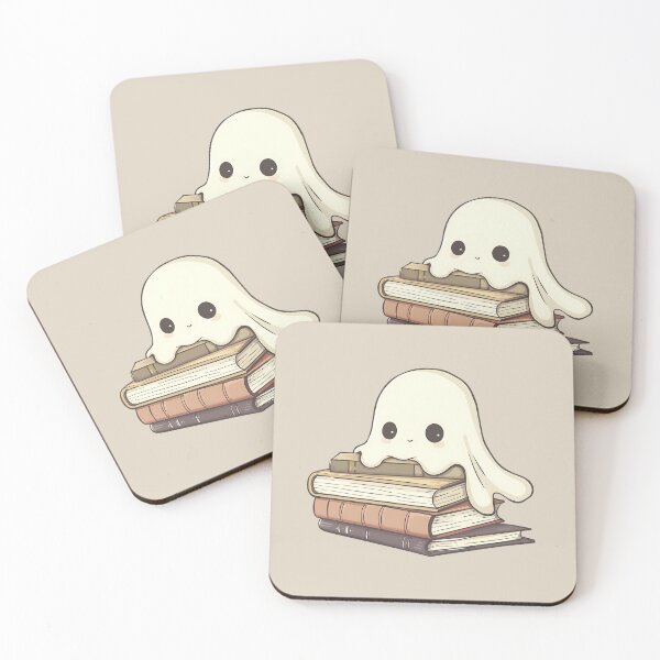 Item preview, Sweet Book Ghost designed and sold by KindlyKawaii.