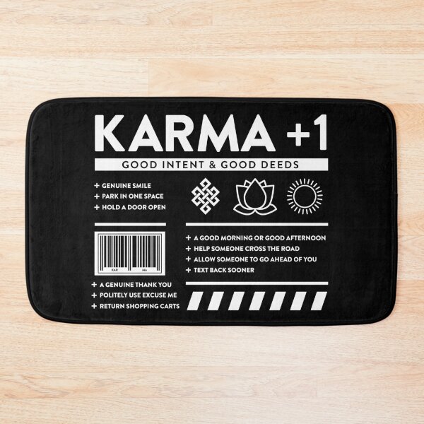 Item preview, Karma Plus 1 designed and sold by therocketman.