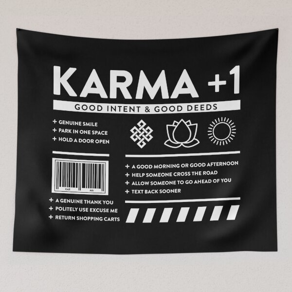 Item preview, Karma Plus 1 designed and sold by therocketman.
