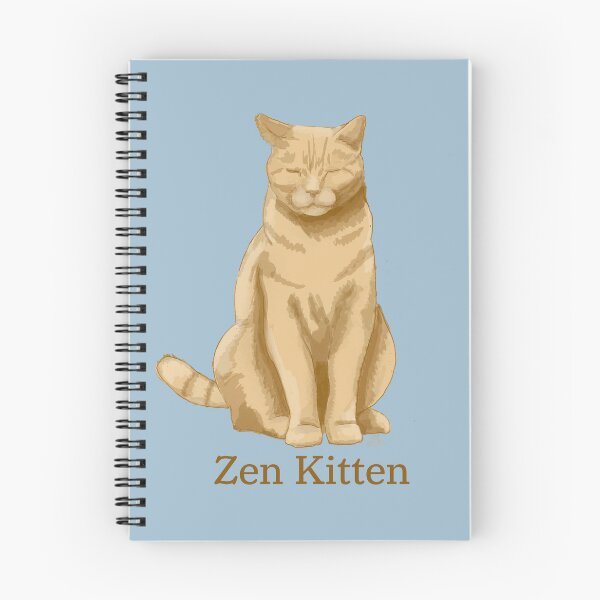 Item preview, Zen Kitten designed and sold by Anne Claiborne.