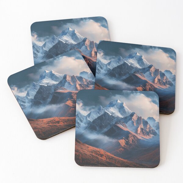 Item preview, Mountains Wall Art Landscape designed and sold by NicolasGlowArt.