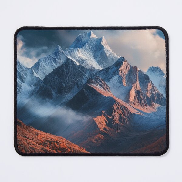 Item preview, Mountains Wall Art Landscape designed and sold by NicolasGlowArt.