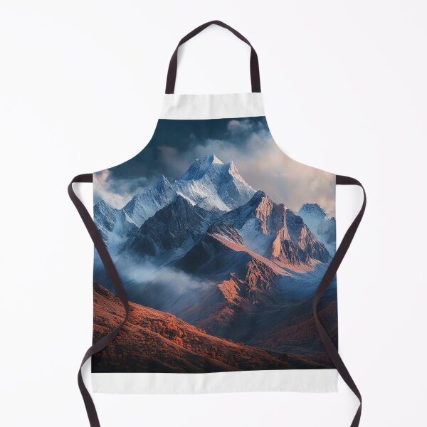 Item preview, Mountains Wall Art Landscape designed and sold by NicolasGlowArt.