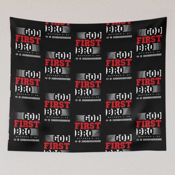 Item preview, God First Bro designed and sold by Yuzik.