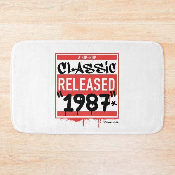 Item preview, 1987 Hip Hop born year artwork for all old school Hip Hop lovers. designed and sold by studioochee03.