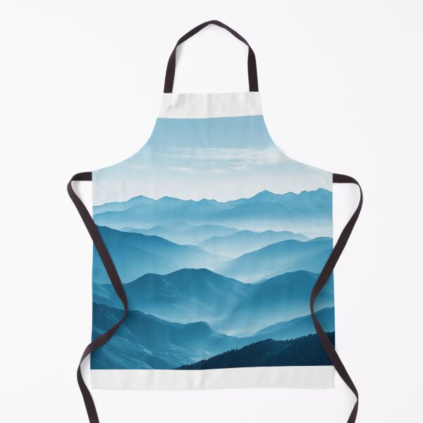 Item preview, Blue Mountains Landscape, Mountains Wall Art designed and sold by NicolasGlowArt.