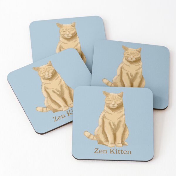 Item preview, Zen Kitten designed and sold by Anne Claiborne.