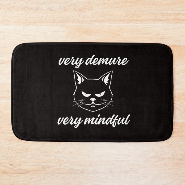 Item preview, Very Demure Very Mindful Cat designed and sold by ToxiCool.