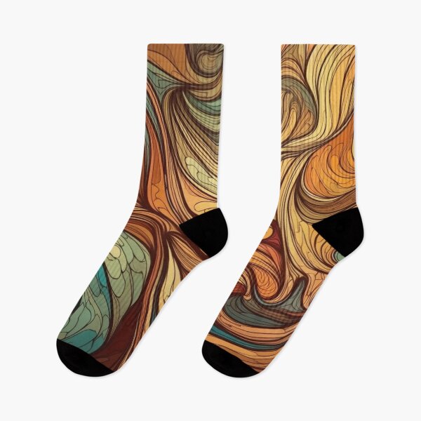 Item preview, Retro 70s Swirl Pattern designed and sold by muskitt.