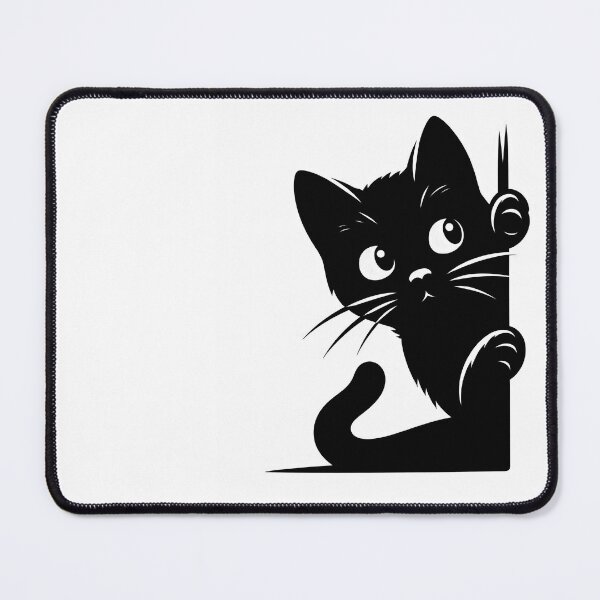 Item preview, Black Cat Peeking 3 designed and sold by Magnuna.