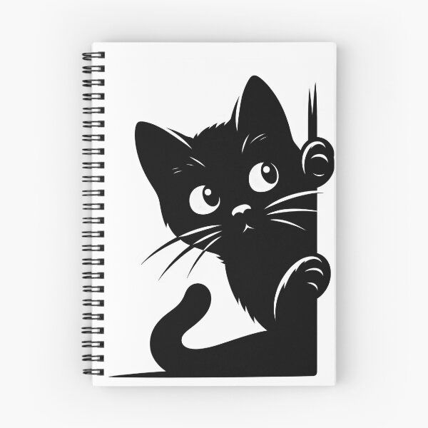 Item preview, Black Cat Peeking 3 designed and sold by Magnuna.