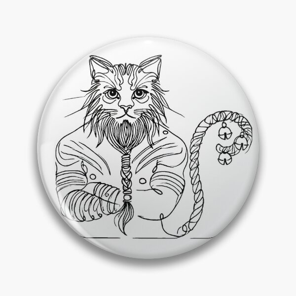 Artikelvorschau, Khal Drogo Katze entworfen und verkauft von ChicClicker.