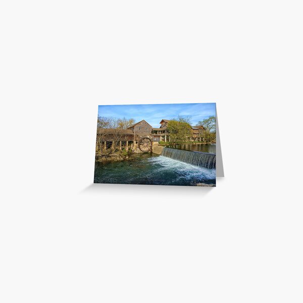 The Old Mill Greeting Card