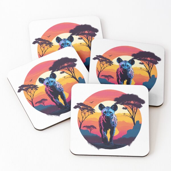 Item preview, African Spotted Hyena at Sunset designed and sold by Creastore.