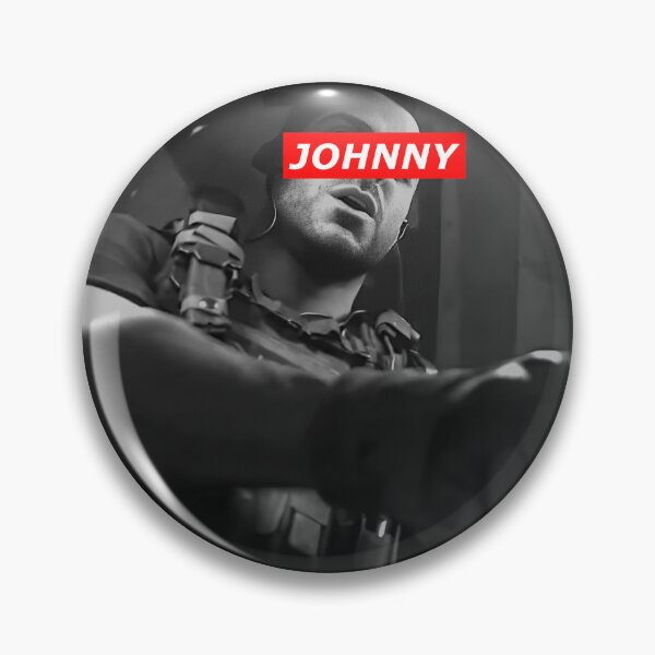 Aperçu de l'œuvre Johnny noir et gris créée et vendue par Lycoridea.
