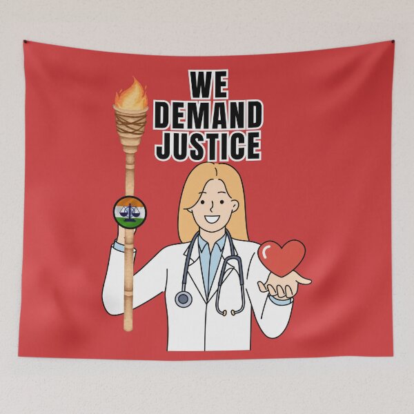 Item preview, We Demand Justice: End Rape in India designed and sold by RvinJo8.