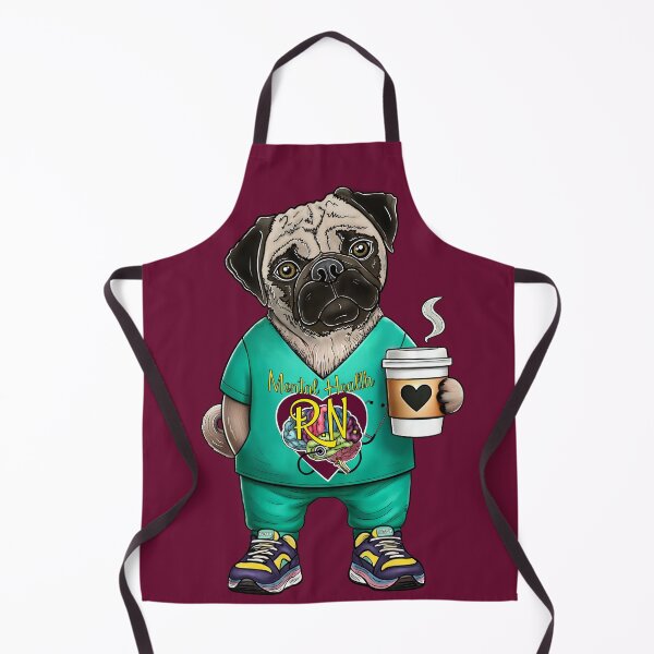 Item preview, Psych Nurse Puggy designed and sold by FivePugs.