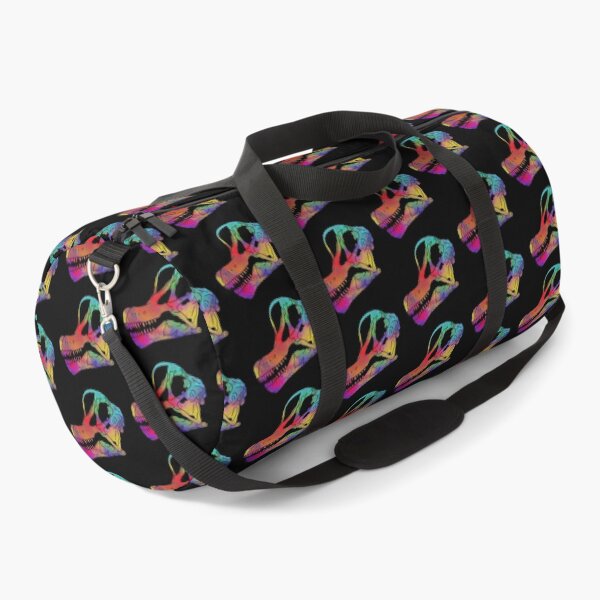 Item preview, Brachiosaurus Skull (Rainbow Watercolour) designed and sold by CKing-Paleo-Art.