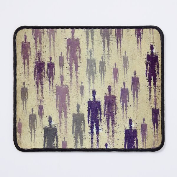 Item preview, Purple Crowd in Watercolor - Abstract People Painting designed and sold by Blink Art Studio.