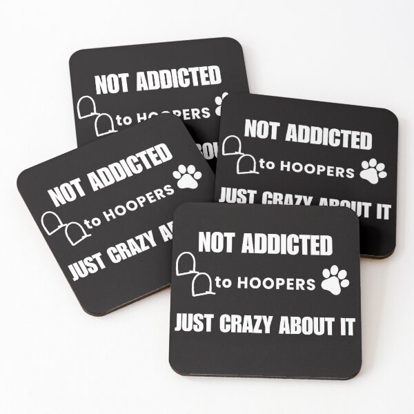 Item preview, Dog Hoopers - not addicted to Hoopers, just crazy about it designed and sold by LBKdesigns.