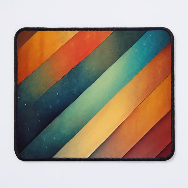 Item preview, Colored diagonal stripes retro vibes designed and sold by Rebelka.