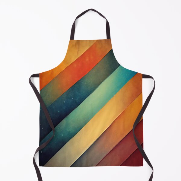 Item preview, Colored diagonal stripes retro vibes designed and sold by Rebelka.