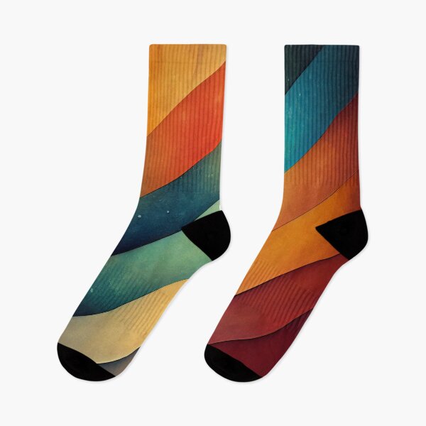 Item preview, Colored diagonal stripes retro vibes designed and sold by Rebelka.