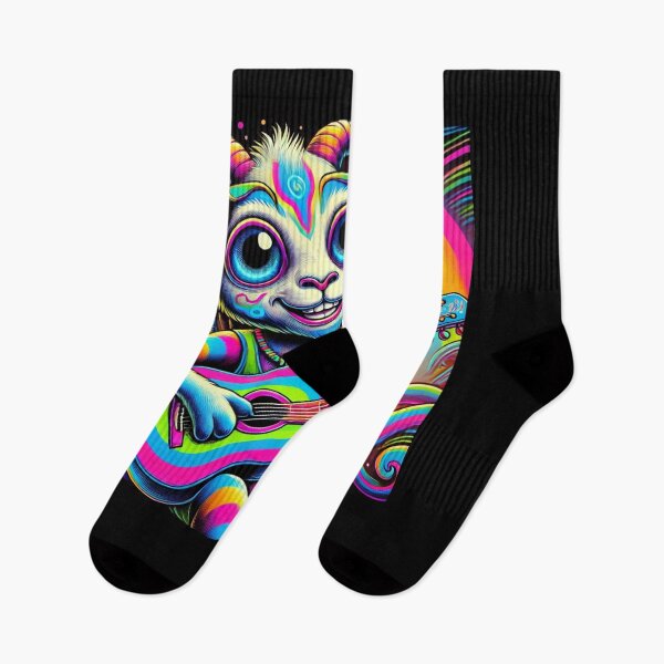 Item preview, Alien Goat Reggae Vibes Psychedelic Art designed and sold by Noussairox.