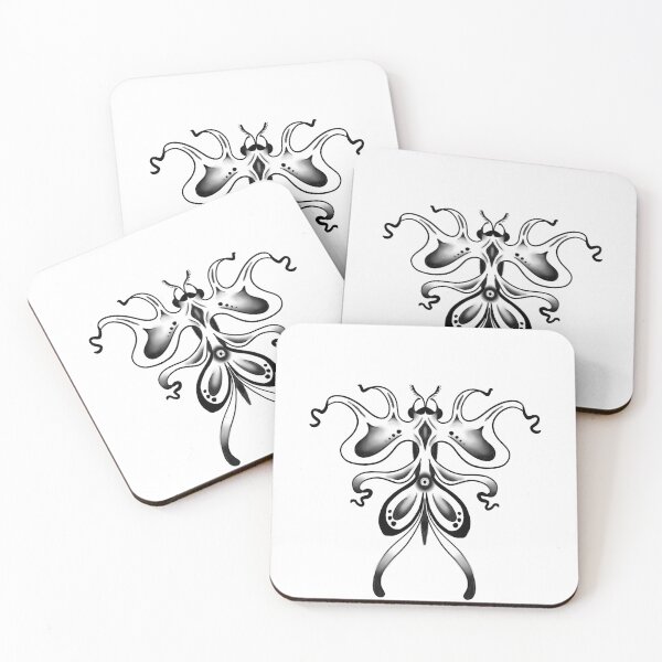 Item preview, Ribbon Moth designed and sold by MacabreArts.