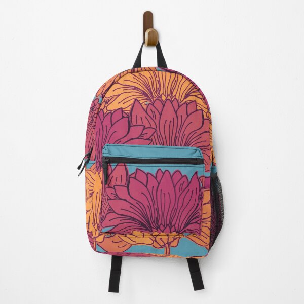 Item preview, Autumnal flower botanical pattern designed and sold by LynseysArtShop.