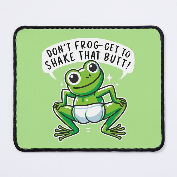Item preview, Frog butt x frog butt designed and sold by The  Knick Knack Nook.