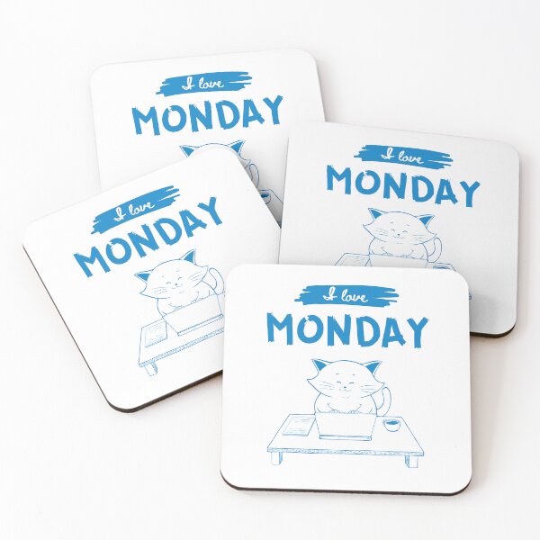Item preview, I love monday designed and sold by Edchua16.