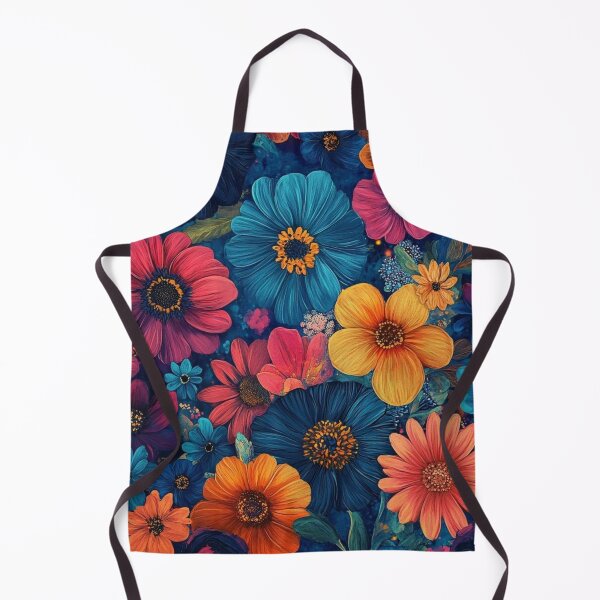 Item preview, Vibrant Blooms on a Midnight Canvas designed and sold by GhadeerGhonaim.