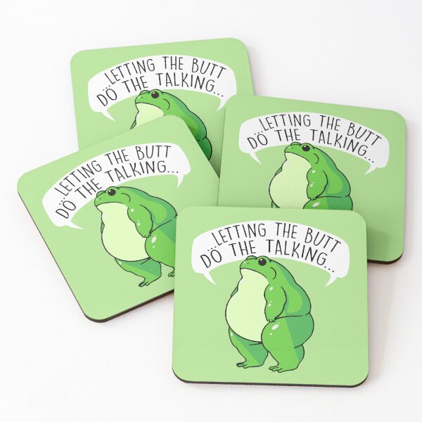 Item preview, Frog butt x frog butt designed and sold by The  Knick Knack Nook.