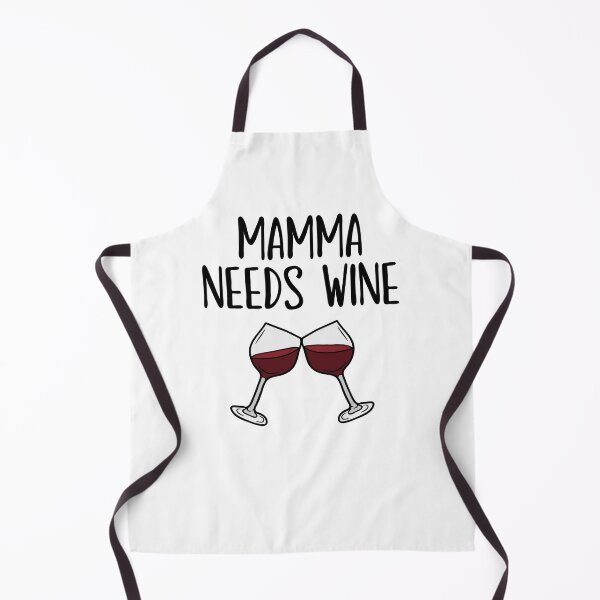 Item preview, Mamma needs wine funny gift idea designed and sold by anajamelek.