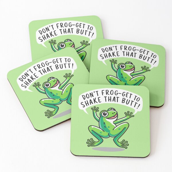 Item preview, Frog butt x frog butt designed and sold by The  Knick Knack Nook.