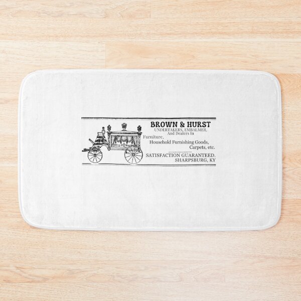 Item preview, Brown & Hurst Undertakers,  Embalmers designed and sold by JoezPlace.