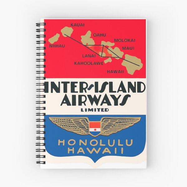 Item preview, Vintage Inter-Island Airways-Logo 1929-1940 designed and sold by PIXEL POP DESIGNS - Beyond the Norm!.