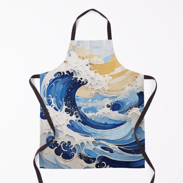Item preview, Ocean Waves Acrylic Painting, Coastal Art designed and sold by EnchantedWishes.