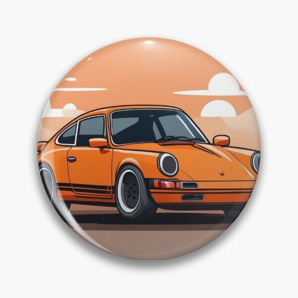 Item preview, orange scenic car designed and sold by kanjikoistudios.