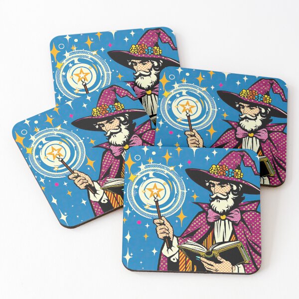 Item preview, Wizard Pop Art Style designed and sold by artofuniverse.